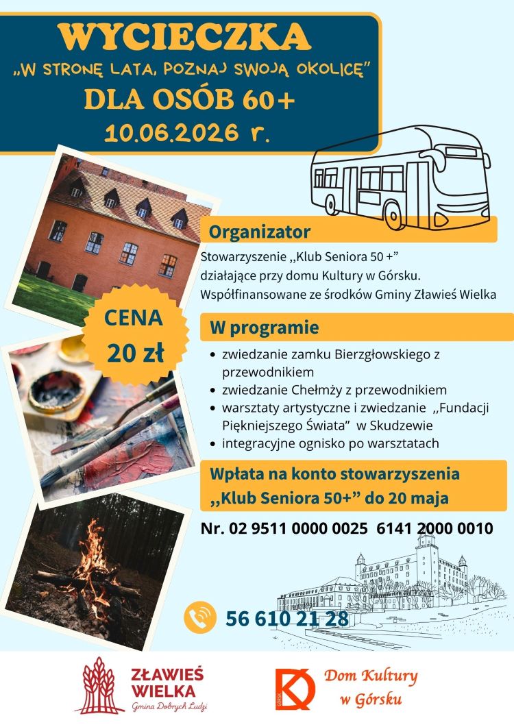 Wycieczka  w strone lata, poznaj swoją okolicę