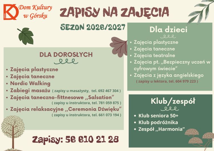 Zapisy na 20262027