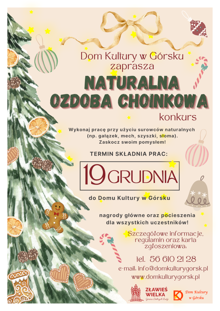 naturala ozdoba choinkowa 25