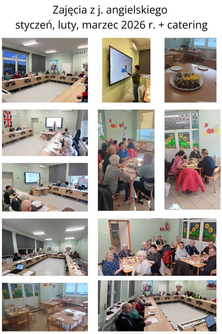 Zajęcia z j. angielskiego marzec 2026 r.